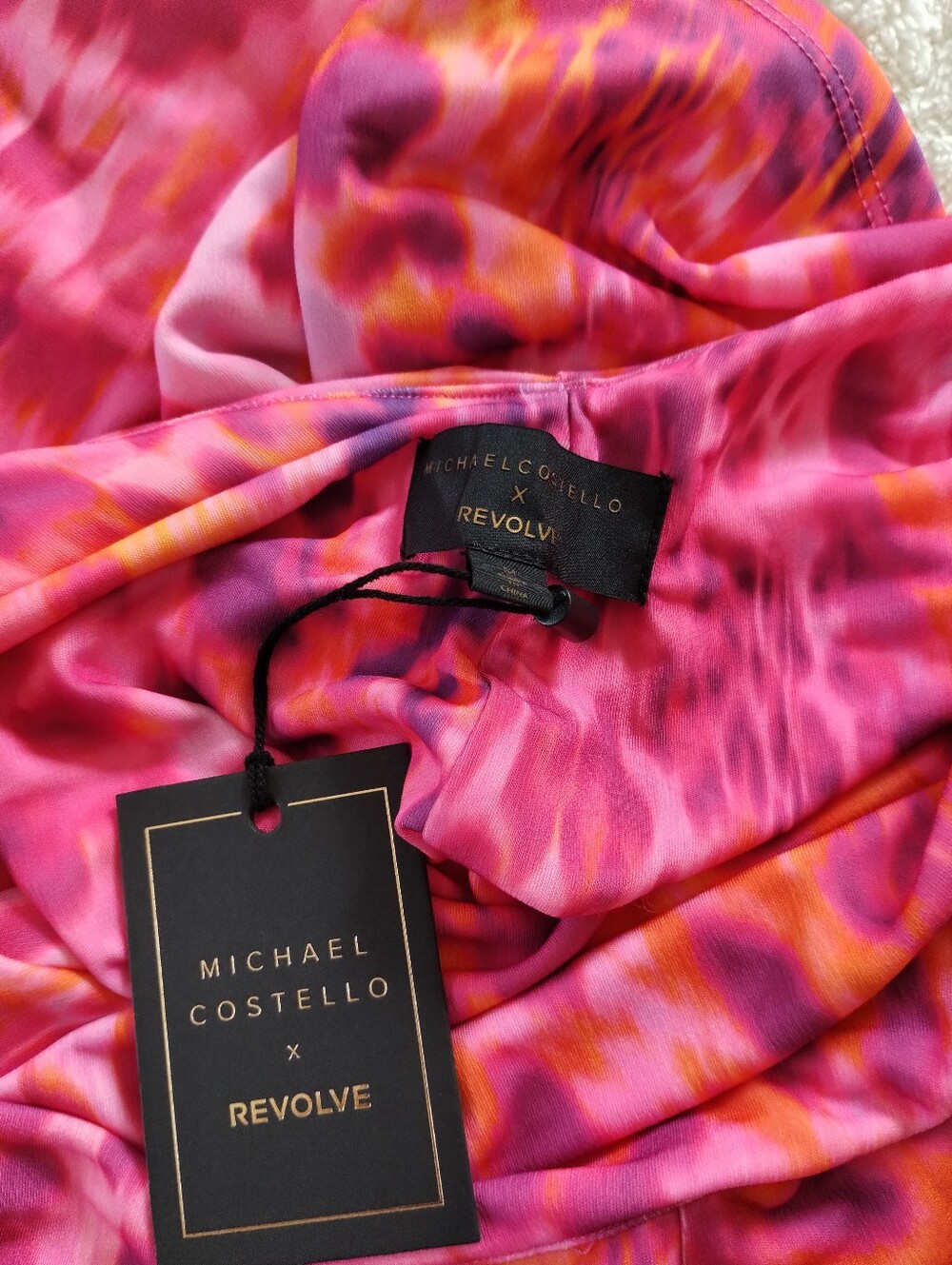 Michael Costello X Suvi Maxi Dress In Fuschsia Medium - Picture 3 of 6